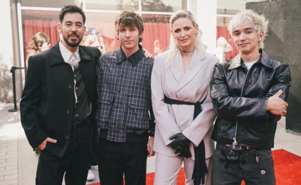 Linkin Park x Turnstile no Grammy Awards 2026. 🤟🏾

📷 Atiba Jefferson