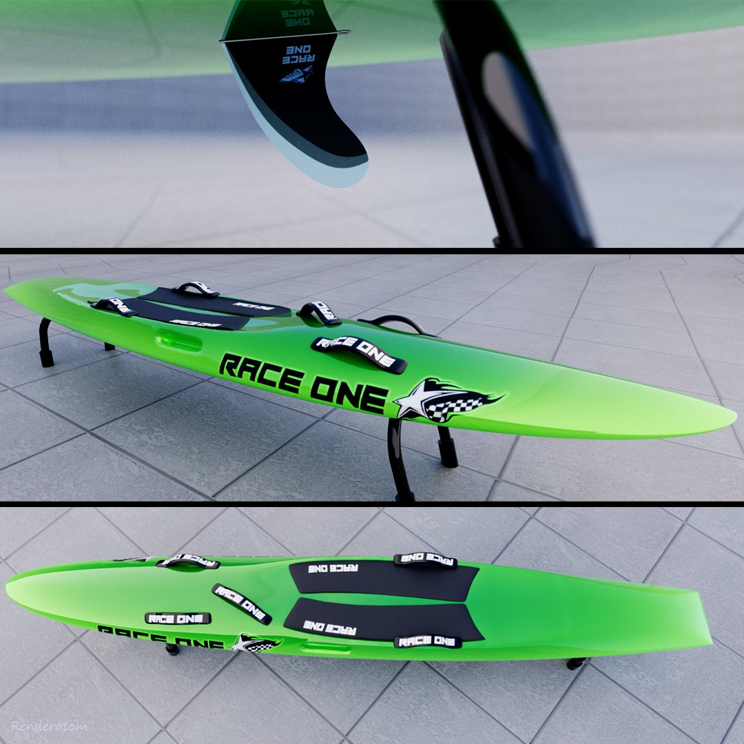Renderatom's tweet photo. 3D Product Render of the Raceone Board 
#TrendingNow #raceone #3DCG #CGI #ProductDesign https://t.co/uUWVdZXLbt