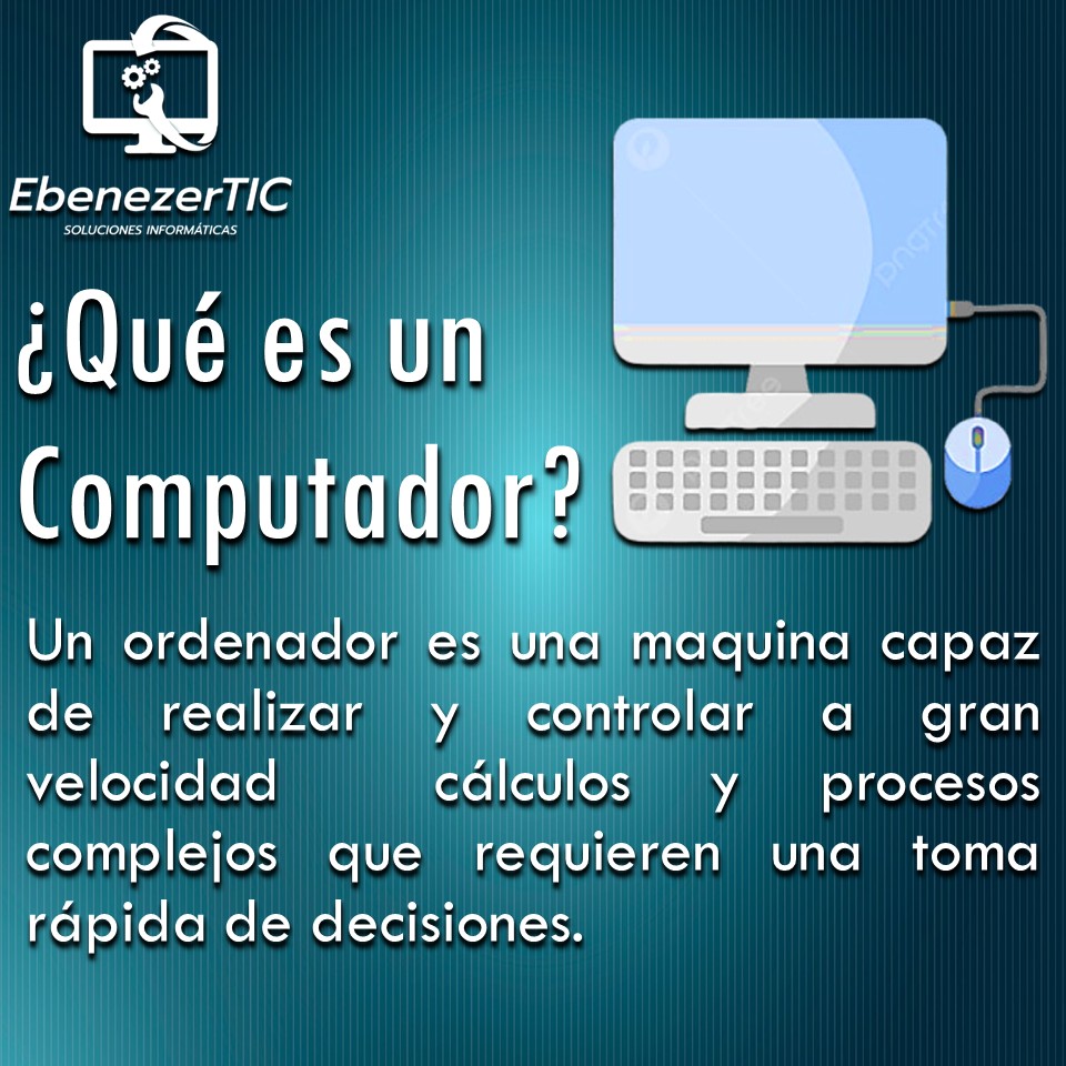 ebenezer_tic's tweet photo. ¿Qué es la Ordenador/Computador? 💻🖥️

#Ordenador #Laptop #Computador #Informática #Computación #Tecnología https://t.co/dXB02DVm2a