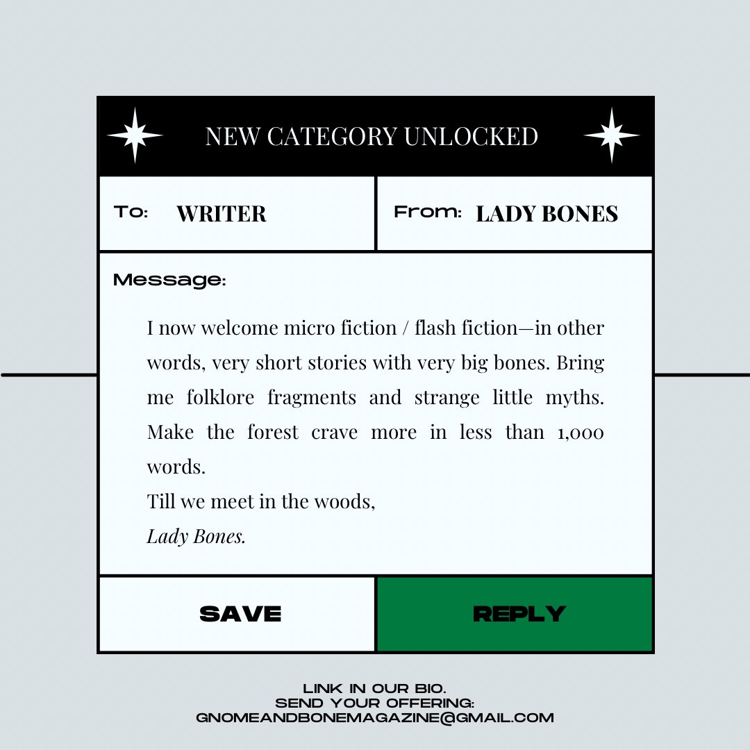 GNOME & BONE MAGAZINE tweet media