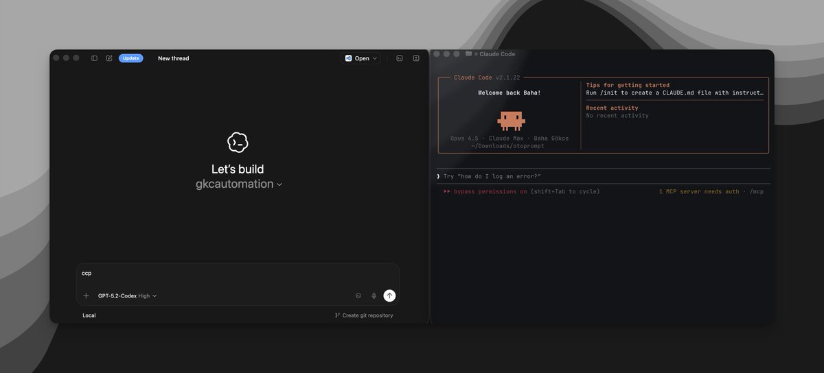 BahaGkc's tweet image. Bu kodlama işinde Codex mi Claude mu diye arada kalan çok arkadaş görüyorum. Aylardır iki tarafı da cılkı çıkana kadar kullanan biri olarak net konuşacağım. Olay sadece kod yazmak değil, bildiğin psikolojik bir savaş. Kaydetmeyi unutma, çok lazım olacak. 👇