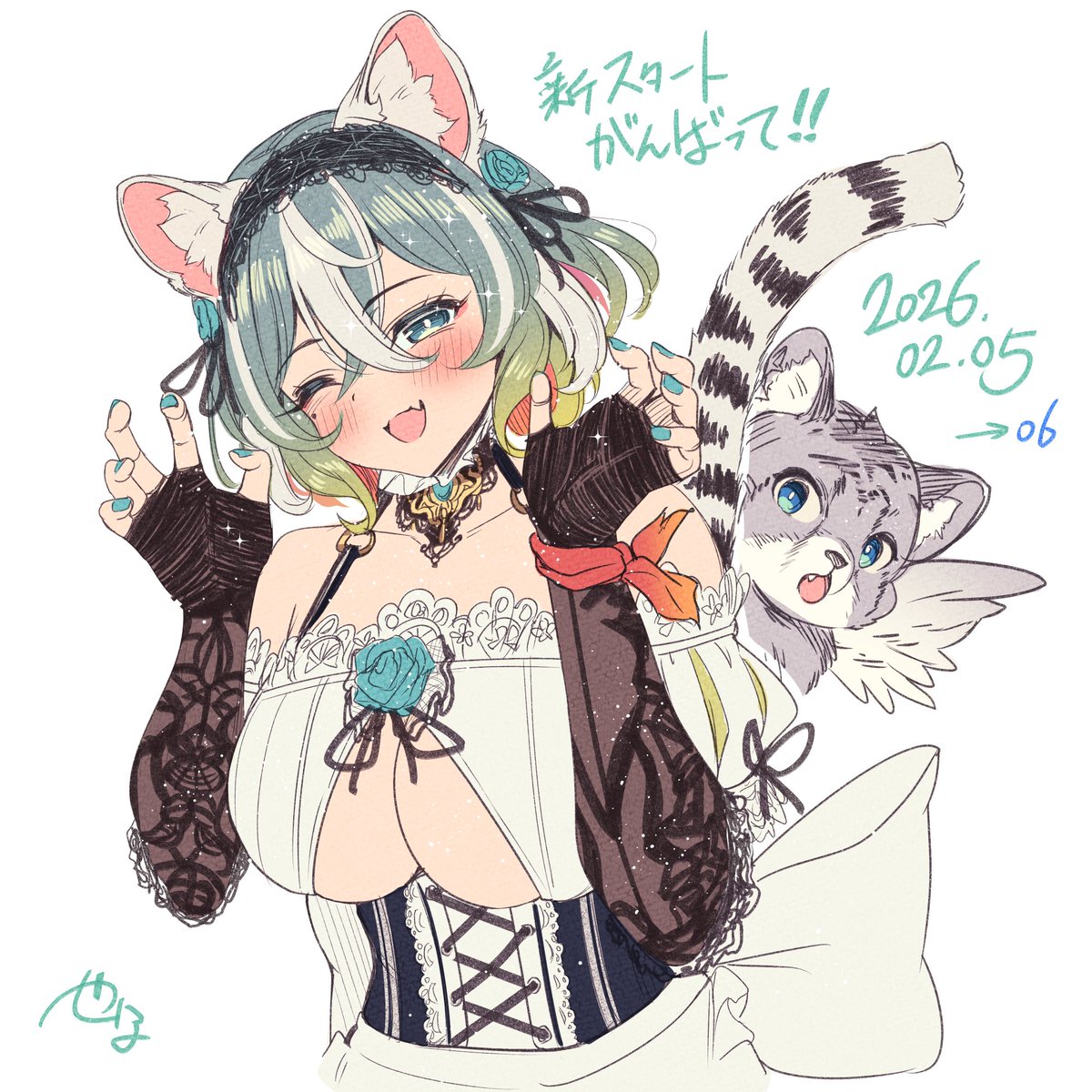 お知らせ‼️02月06日21:30から魅白らうちゃんの新モデルお披露目よ～‼️ぜひぜひ見に行ってね～‼️
https://t.co/65zIwNmaY6 