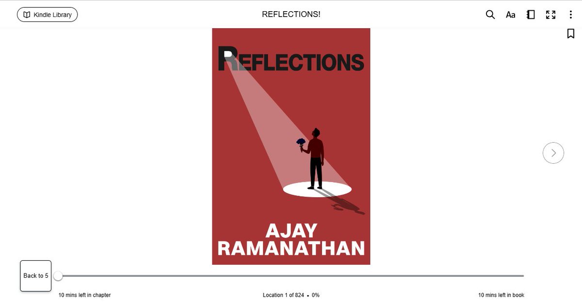 The WPL Final is on tonight and the T20 World Cup starts in two days. While you enjoy the cricket, do spare a moment or two for Reflection. Available now! 
amzn.in/d/09Yl4IxV