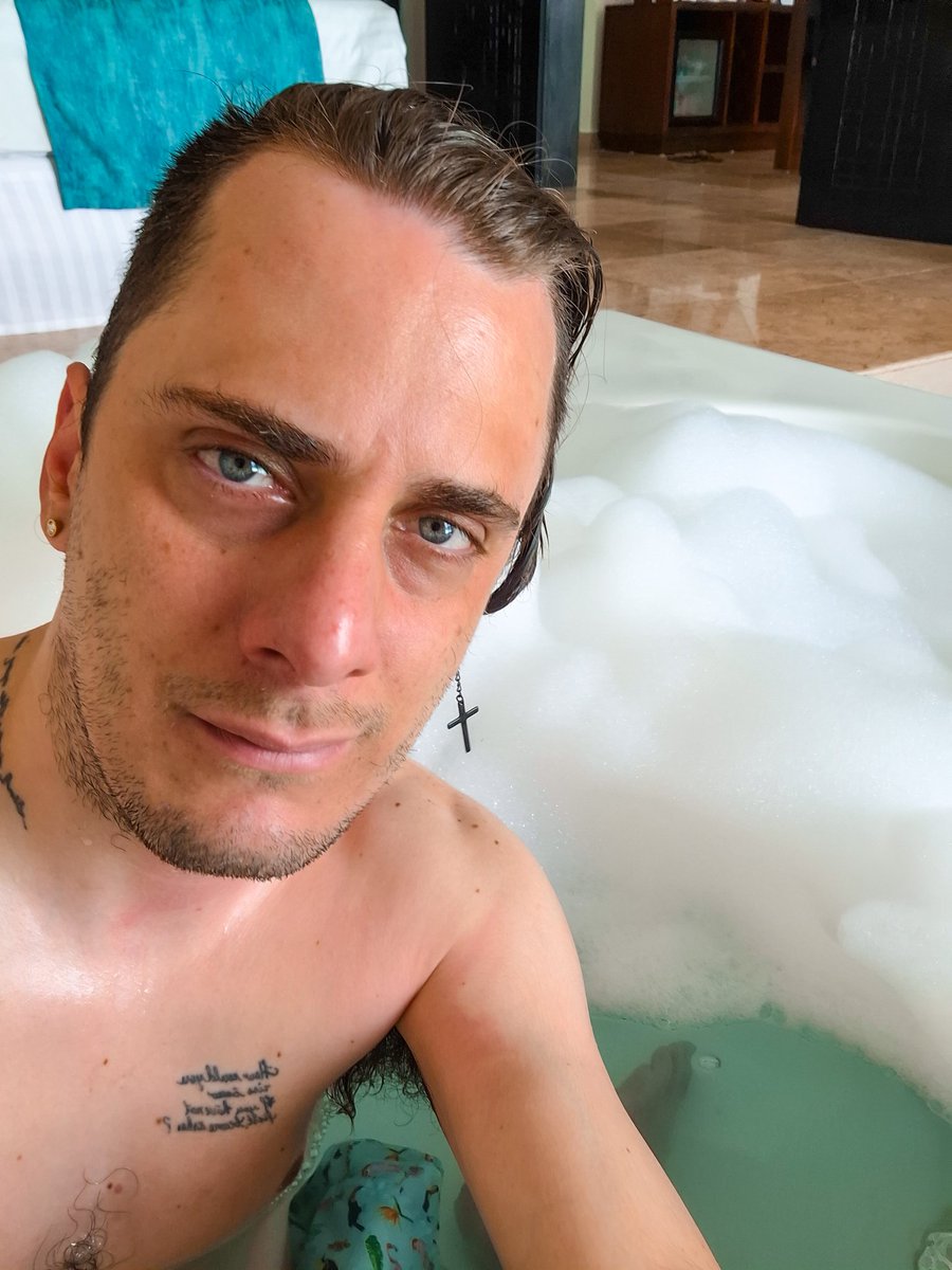 This isn't the beach... it's a bad tub