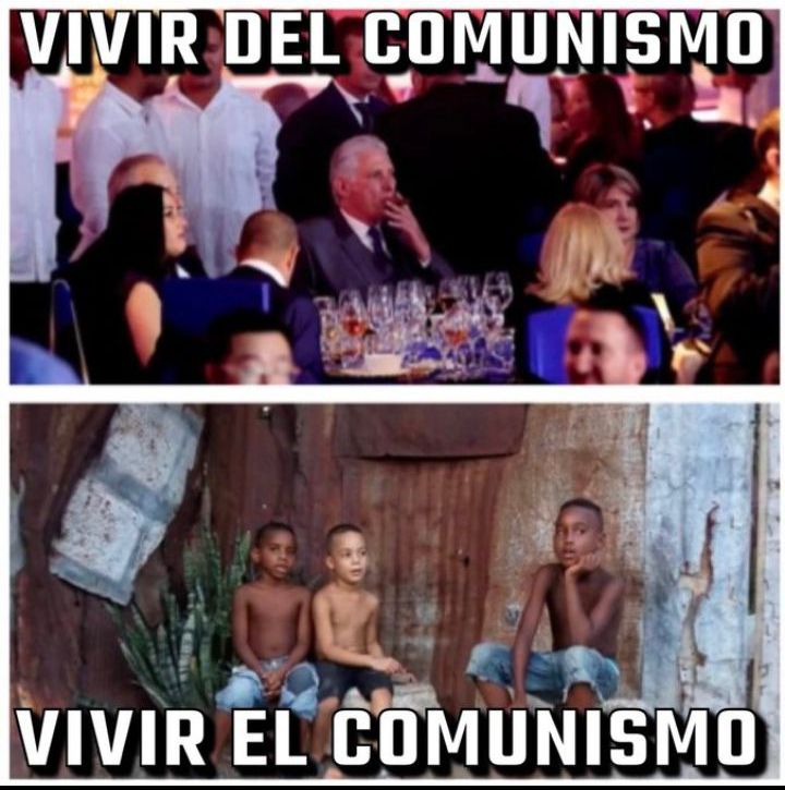 No es lo mismo,
#CubaEstadoFallido 
#ElCambioEsYa