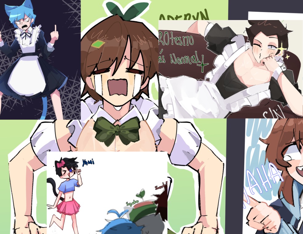 Hmmm...... Tengo un problema........ Anyway jdkajdka seguiremos haciendolos así JSJSJSJS