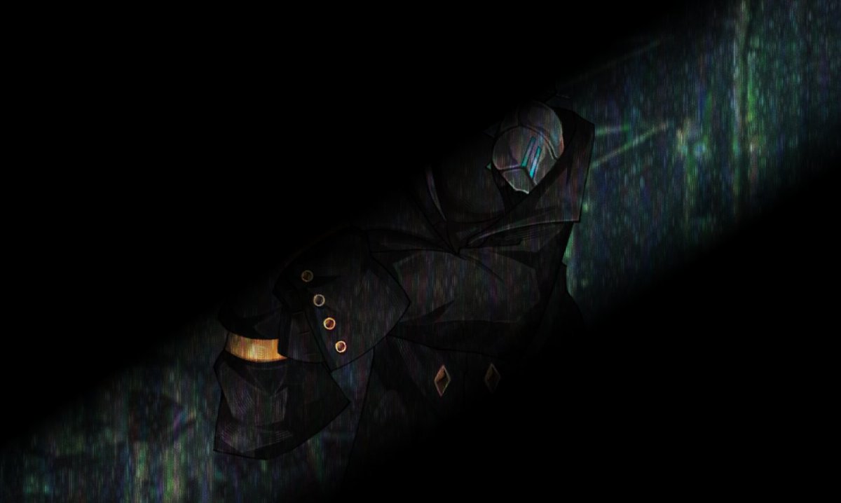 "... Even with the illumination of the gaudy neon signs flooding the alley, the shadows cast by the individual's umbrella hid all answers from you... "

I'm very excited to soon be showing off this model... please wait kindly for more👁️#Vtuber #ENVtuber #ModelReveal
