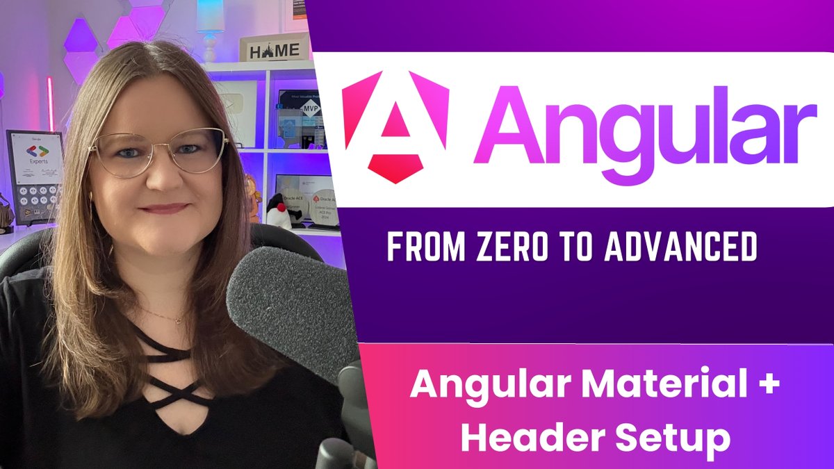 loiane's tweet photo. 🎥 Modern Angular - Video 8

Starting the project phase 🚀  
Angular Material setup + building the app header.

▶️ https://t.co/C1B8l9qQV4  
📚 Playlist: https://t.co/G4AYb3jDSj

#ModernAngular #AngularCourse https://t.co/5fGPS1C4DE