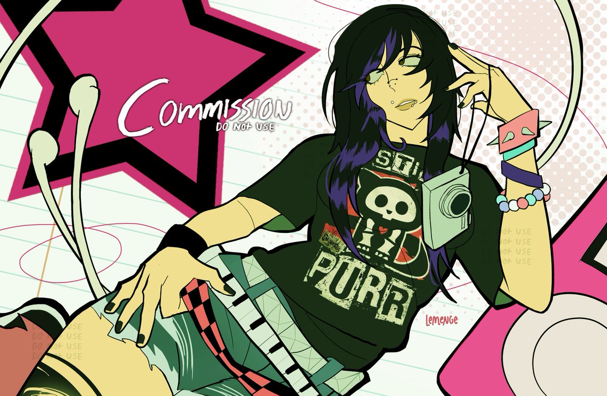 Lemenge1's tweet photo. SKEB/Surprise me commission for @/yumejuice !!  #VGenComm #VGen 🎶🎶 https://t.co/lRU0P0OUgJ
