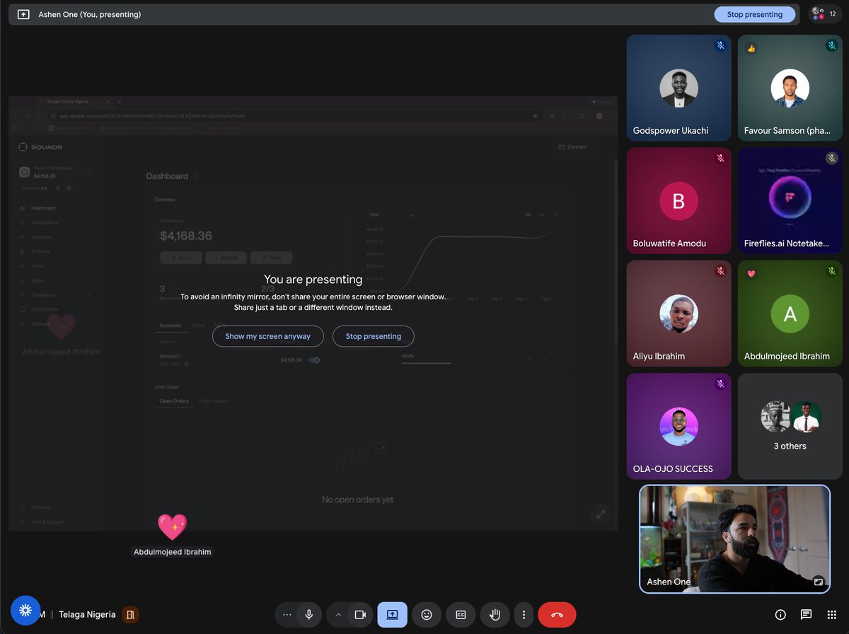 First team meeting done 🇳🇬

We're locked and loaded for 2026 

We're gonna help so many people it's crazy