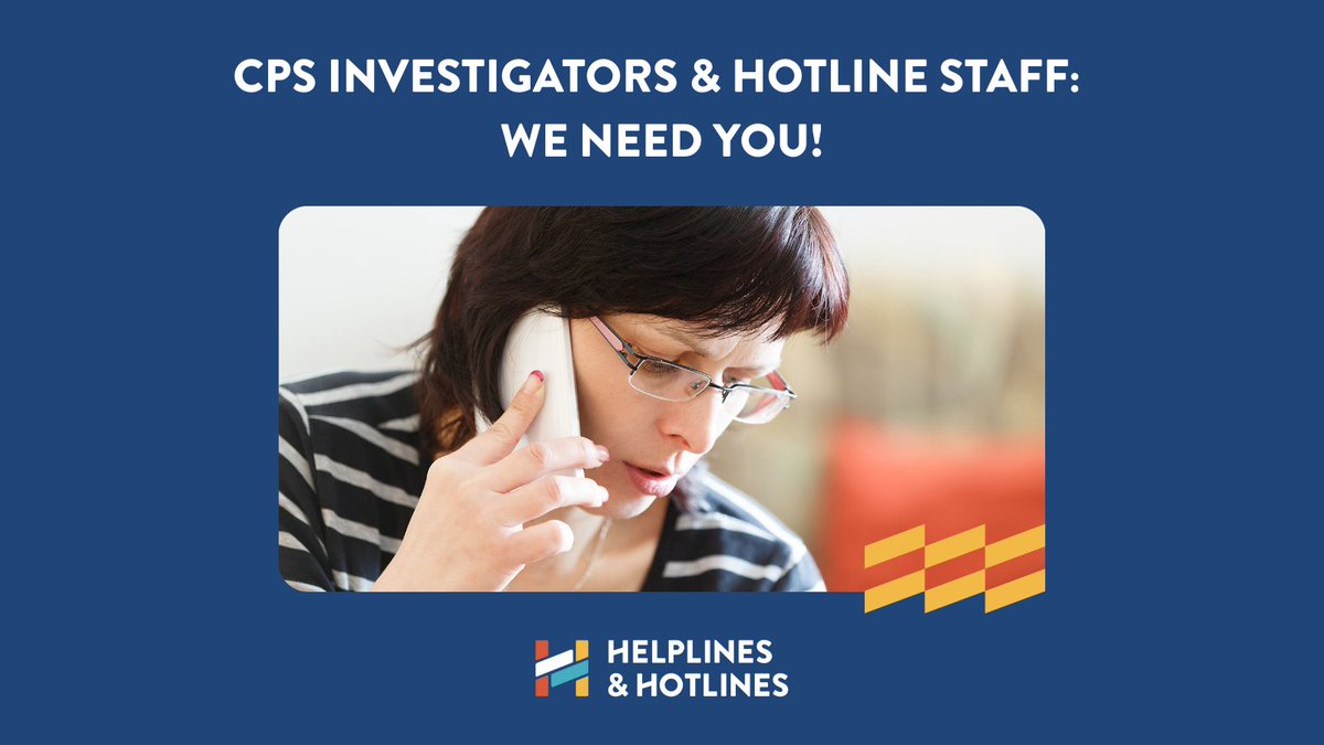 Quality Improvement Center on Helplines & Hotlines tweet media