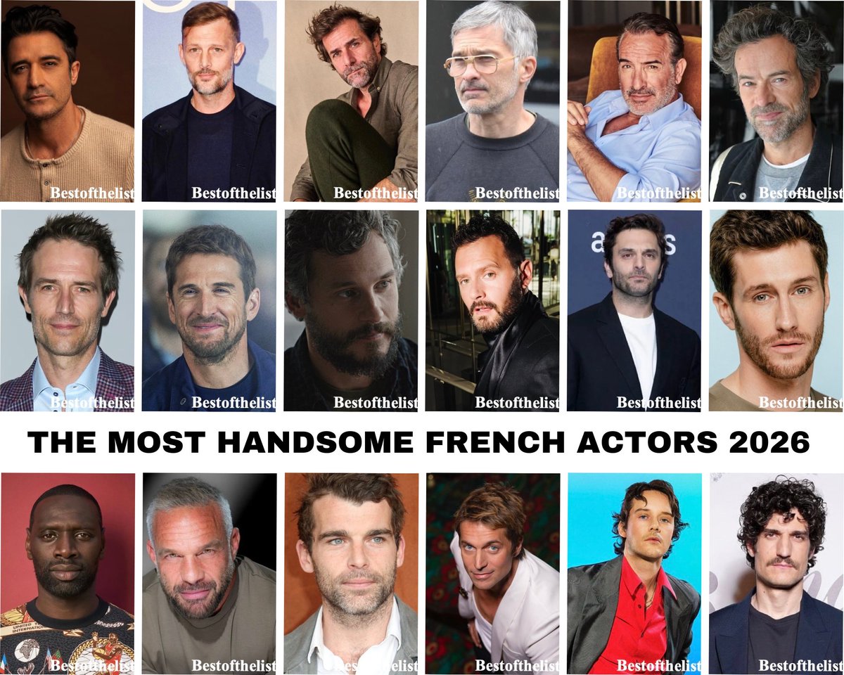 Bestofthe_list's tweet photo. #Actor #Actor2026 #FrenchActor #FrenchActor2026 #HandsomeFrenchActor #HandsomeFrenchActor2026 #HandsomeActor #HandsomeActor2026 #Bestofthelist
New Poll: Who is the Most Handsome French Actor 2026?
https://t.co/YWqEIGTSGF https://t.co/QaeIMCT8sk