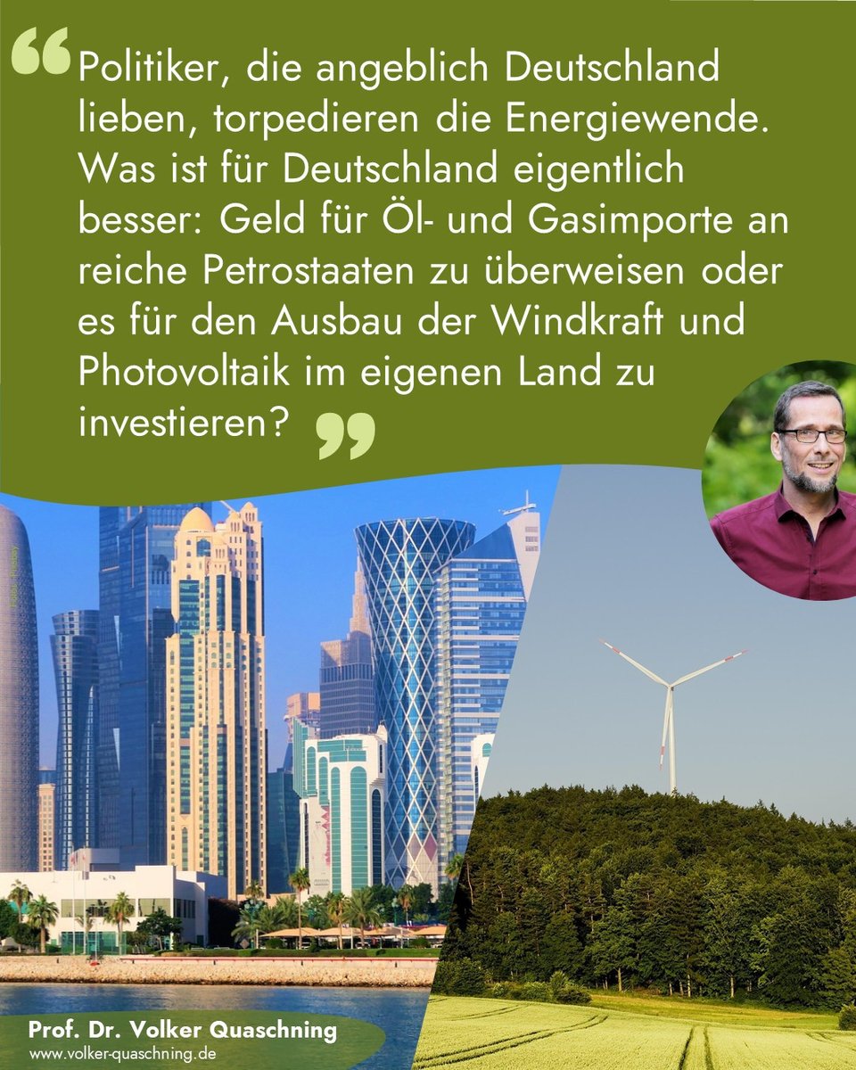 Volker Quaschning tweet media