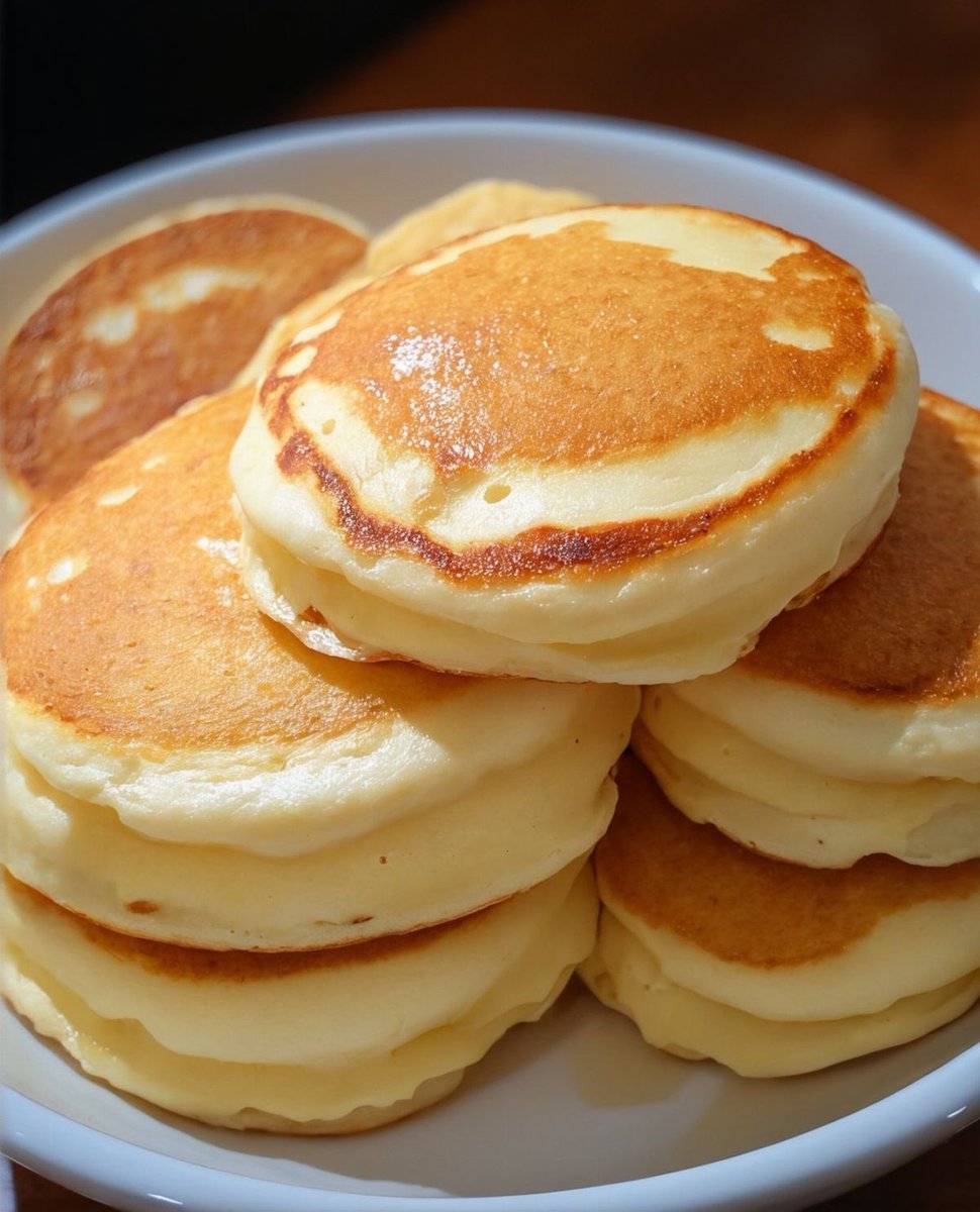 pancakes like these should stay plain &amp; syrup free sorry