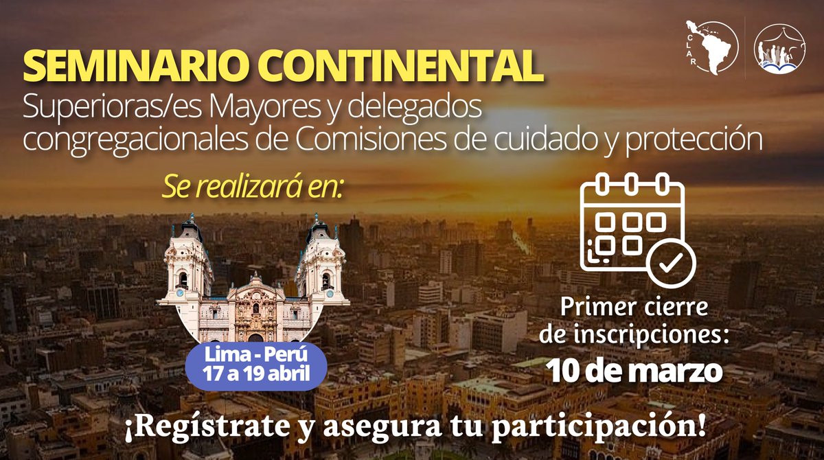 CLAR - Confederación Latinoamericana de Religiosos tweet media