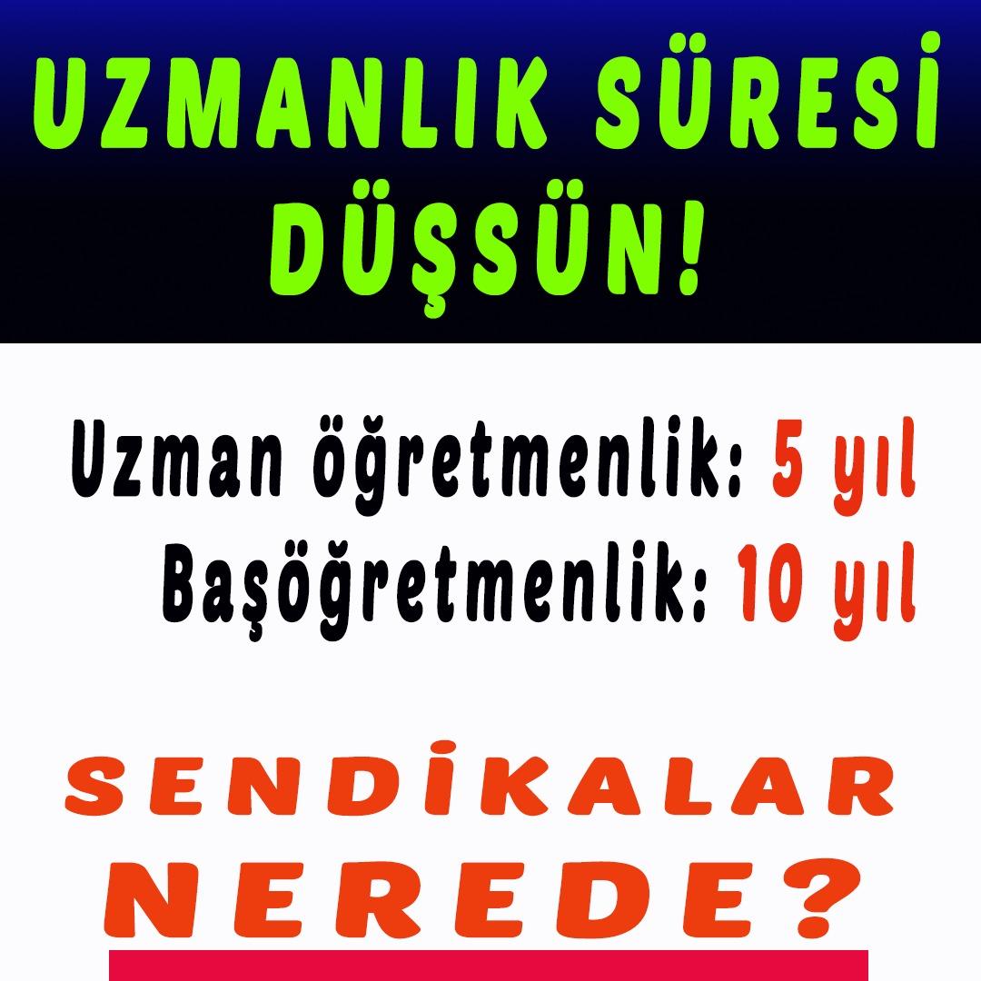 <a href="/oktay_saral/">Oktay SARAL</a> <a href="/turkegitimsen/">Türk Eğitim Sen</a> gündeme getirdi.Uzmanlık 5yıl,başöğretmenlik süresi 10yıl olacak şekilde hangi adım atılması gerekiyorsa harekete geçmelisiniz.Bütün ÖğretmenlerinBeklentisiGözüKulağıSizde
<a href="/benguturktv/">Bengü Türk</a>
<a href="/EgitimBirSen/">Eğitim-Bir-Sen</a>
<a href="/egitimgucusen/">EĞİTİM GÜCÜ SEN</a>
<a href="/egitimsen/">Eğitim Sen</a>
<a href="/maarifsen/">Mil Maarif-Sen</a>
<a href="/TalipGeylan06/">Talip Geylan</a>
<a href="/EgitimBirSen/">Eğitim-Bir-Sen</a>