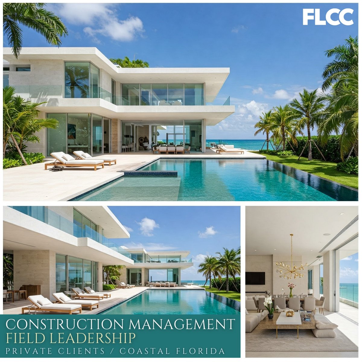 Construction Management Professionals

At FLCC, we work with builders and construction managers operating at the highest level of private waterfront development, where expectations are understood, not explained. Call or text 305-361-0094.

#PalmBeach #Naples #MarcoIsland #Florida