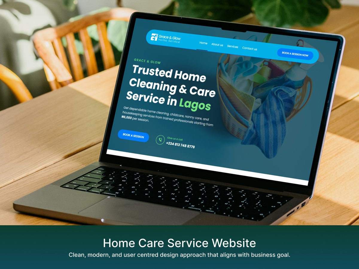 Rodagutsy's tweet photo. WordPress website design for a Home Care Service Business

Pages built involved Home, Services, About, Contact.

Built with WordPress.

Available for new projects.

#smallbusiness #businessinlagos #cleaningbusiness #homecare #businesswebsitedesign #ineedawebsite https://t.co/3whfbNy341