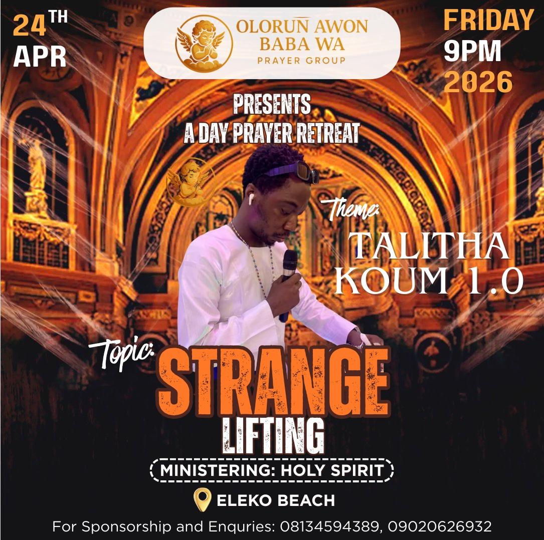 Ayoolamee's tweet photo. Let Get ready for a wonderful OVERNIGHT SPIRITUAL GATHERING,that is going to be sounding in a different way,let come together and worship
Kindly repost and share to your friends 🙏🥺❤️#fyyyyyyyyyp #makemefamous #celestialchurchofchrist #spiritualawakening https://t.co/1v7TjDnwjl