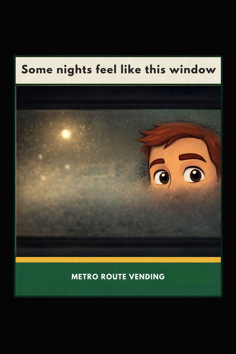 VendingCartoons's tweet image. Some nights feel like this window.

#VendingLife #NightShift #RouteLife #3AMThoughts #FuelTheRoute