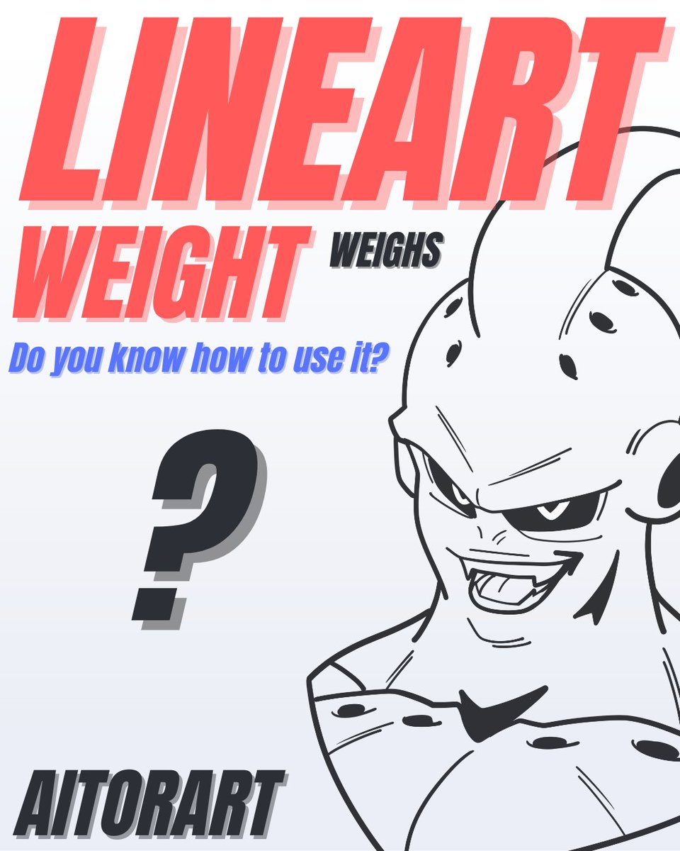 LINEART WEIGHT WEIGHS!

Some lineart tips!