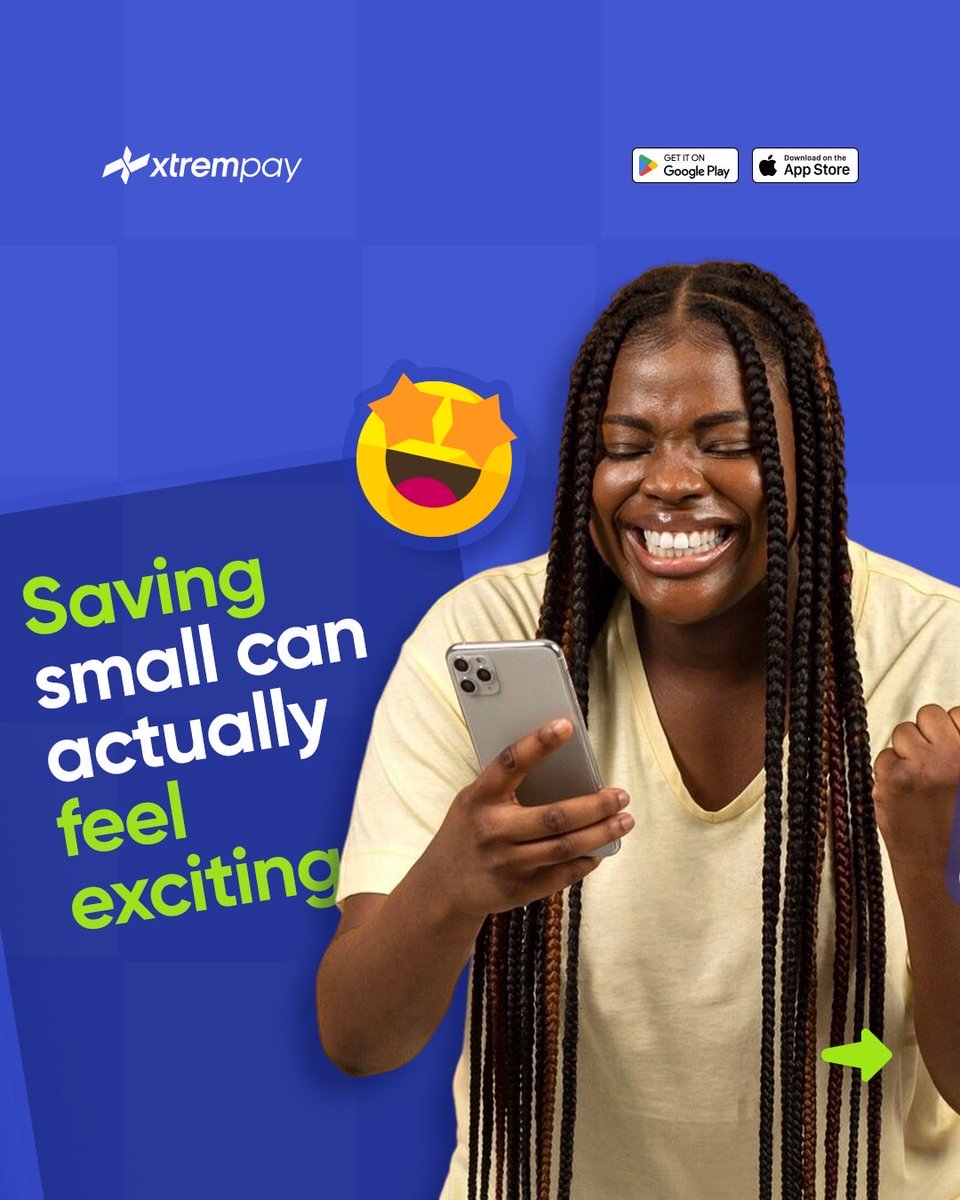 xtrempay's tweet photo. Smarter saving moves with Xtrempay. Start your streak today https://t.co/DS5nTZEv7M
