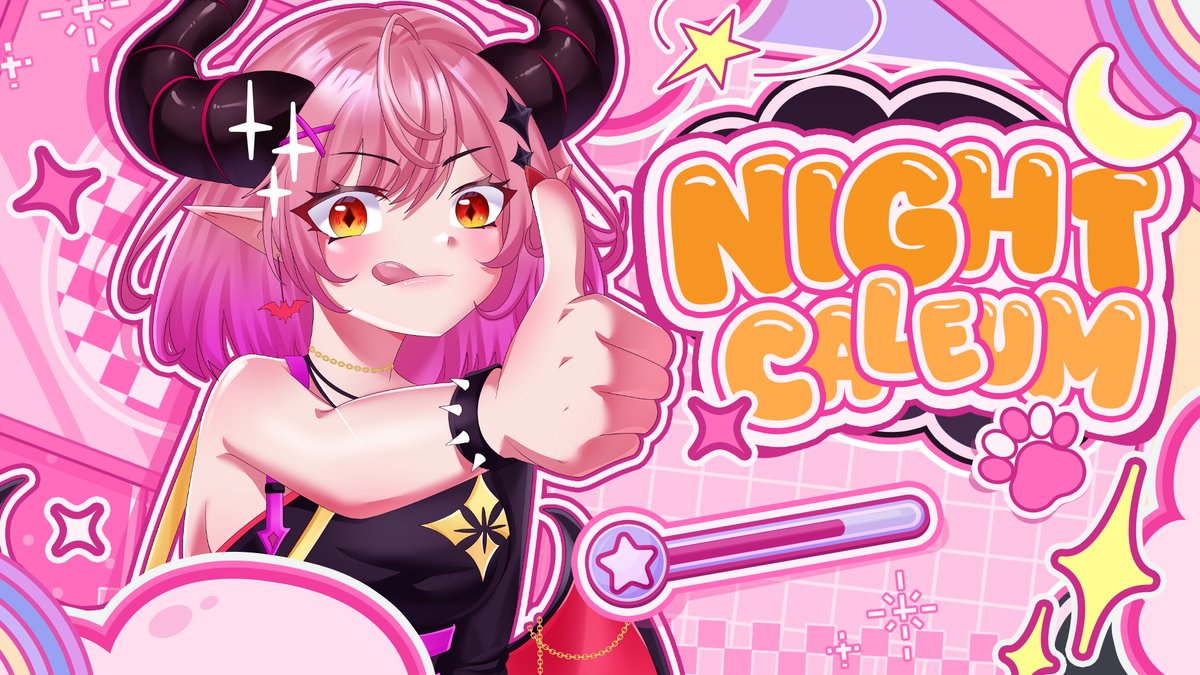 Night Caleum 🧡 | VArtist 🧡 tweet media