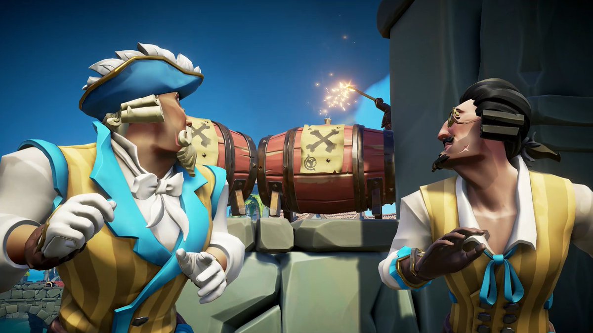 We had better run away, boss😬
Contest Theme: Emissary Antics
#SoTShot
#SeaOfThieves
<a href="/SeaOfThieves/">Sea of Thieves</a>