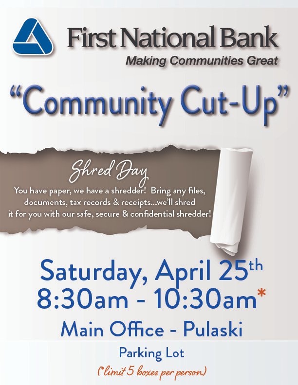 First National Bank tweet media