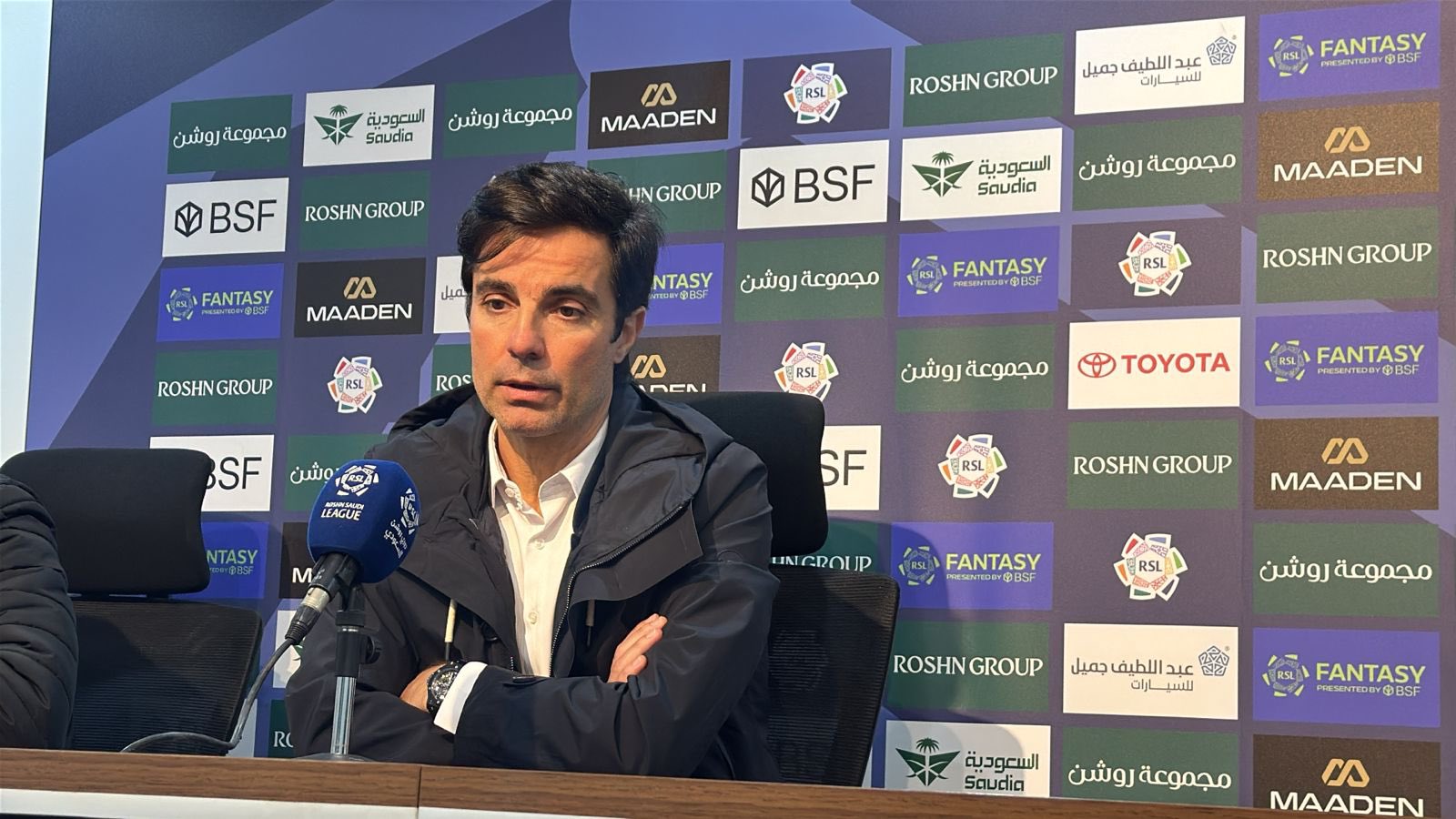 ماريو سيلفا مدرب فريق النجمة في المؤتمر الصحافي بعد مواجهة الفيحاء : -الفيحاء كان أفضل منّا ويستحق الفوز، لكن لم نتوقع أن يحصل هذا السيناريو، كنّا الأفضل بالاستحواذ، ولكن هذا لا يفيد بشيء. #الفيحاء_النجمة 