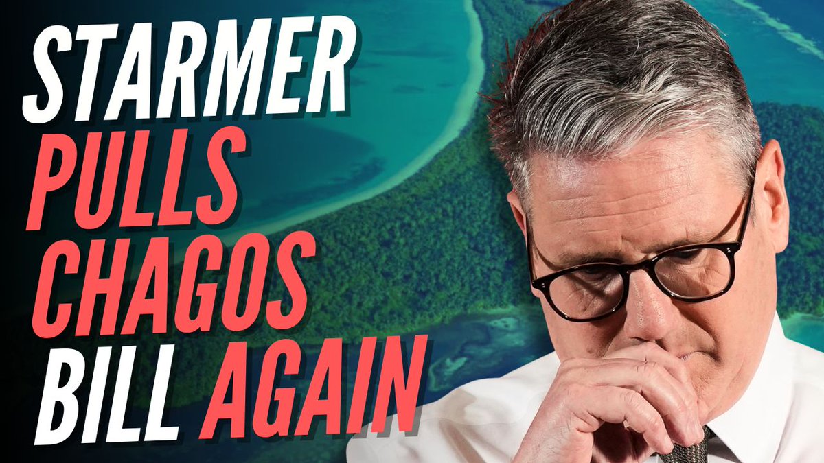 GuidoFawkes's tweet image. Chagos Bill Pulled Again as Starmer’s Surrender Deal Falters order-order.com/2026/02/05/cha…
