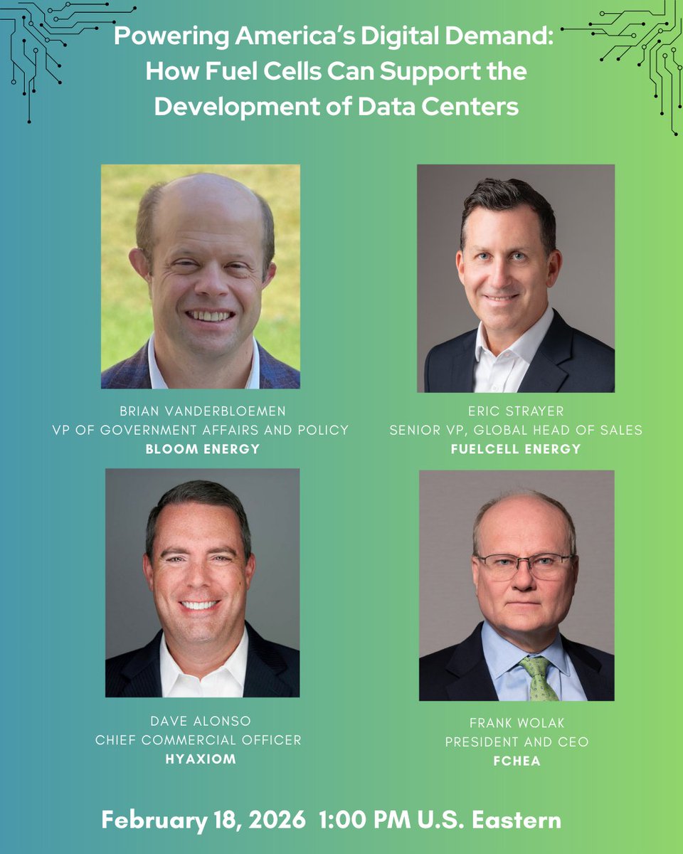 Fuel Cell and Hydrogen Energy Association tweet media