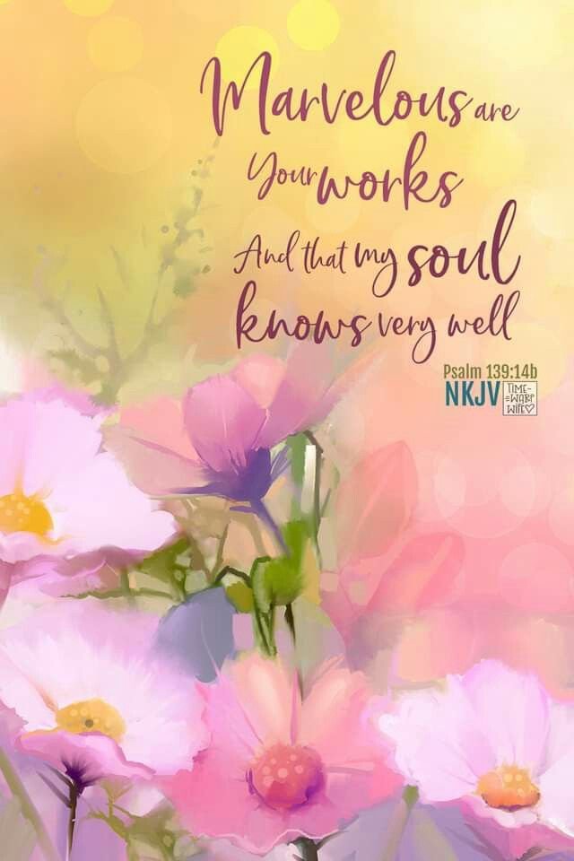 ComPreaching's tweet image. Psalm 139:14 KJV
I will praise thee; for I am fearfully and wonderfully made: marvellous are thy works; and that my soul knoweth right well.