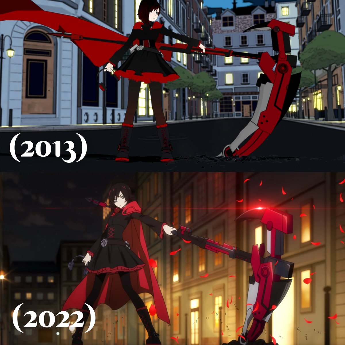 TheRealLyricCat's tweet photo. #RWBY #IceQueendom
Sinceramente, no puedo ni empezar a imaginarme la emoción que debió generar en los fans más antiguos ver como la humilde webserie que aspiraba a parecerse al Anime, casi una década después lograría ser adaptada en uno de verdad https://t.co/SLQ4oWLDj2