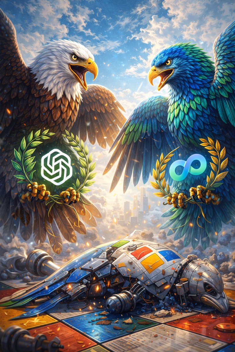 hypeworkflows's tweet image. URGENT! copilot is struggling right now. reports today show users drifting to chatgpt and gemini as branding confusion and clunky integrations pile up. 

microsoft has the reach, but execution isn’t landing yet. 

ngl this feels like a rare miss in an otherwise strong ai stack