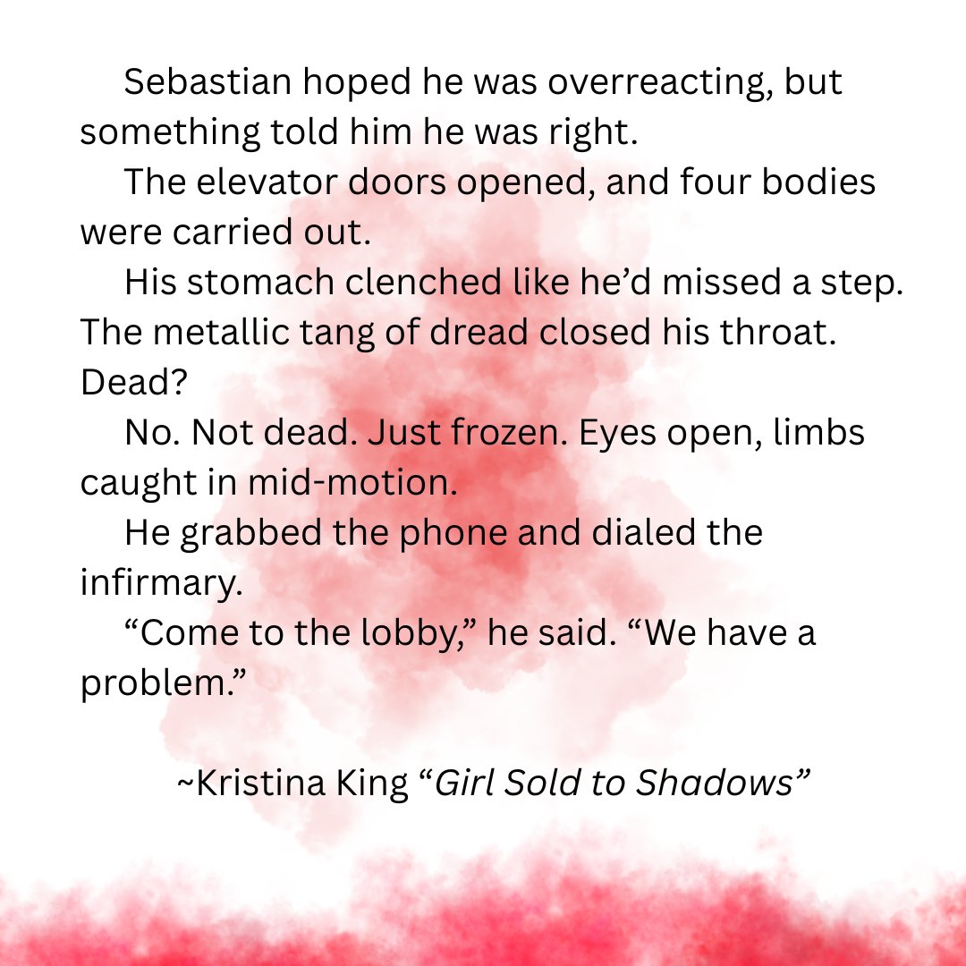 Kristina King is editing a YA paranormal fantasy! tweet media