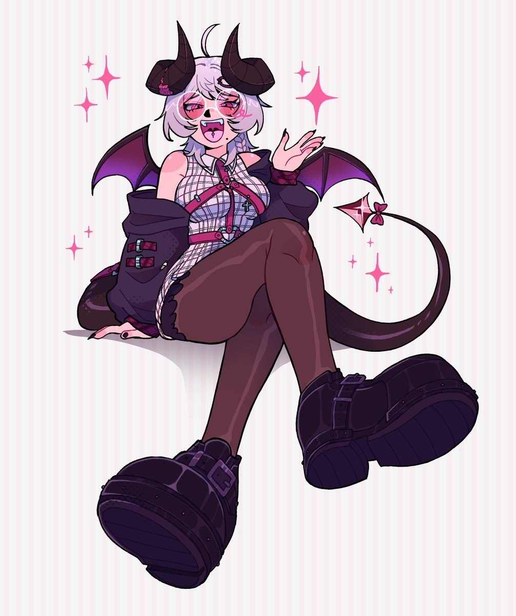 Bratty little succubus  💢

@/robotcowboys