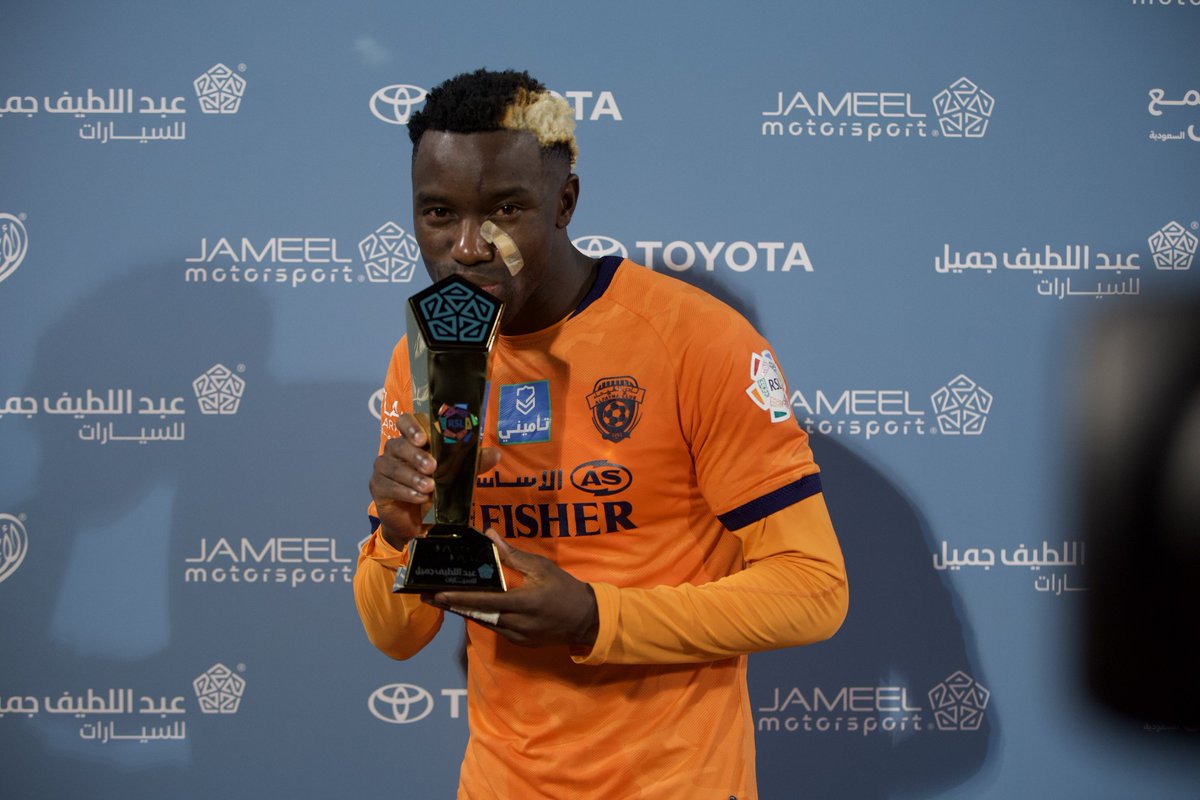 🏆|🟠

مـسـتـحـقـة 🌟
فاشون ساكالا رجل مباراة #الفيحاء_النجمة 🤩🧡  

الجائزة مقدمة من <a href="/ToyotaALJ/">تويوتا السعودية</a>
#الفيحاء