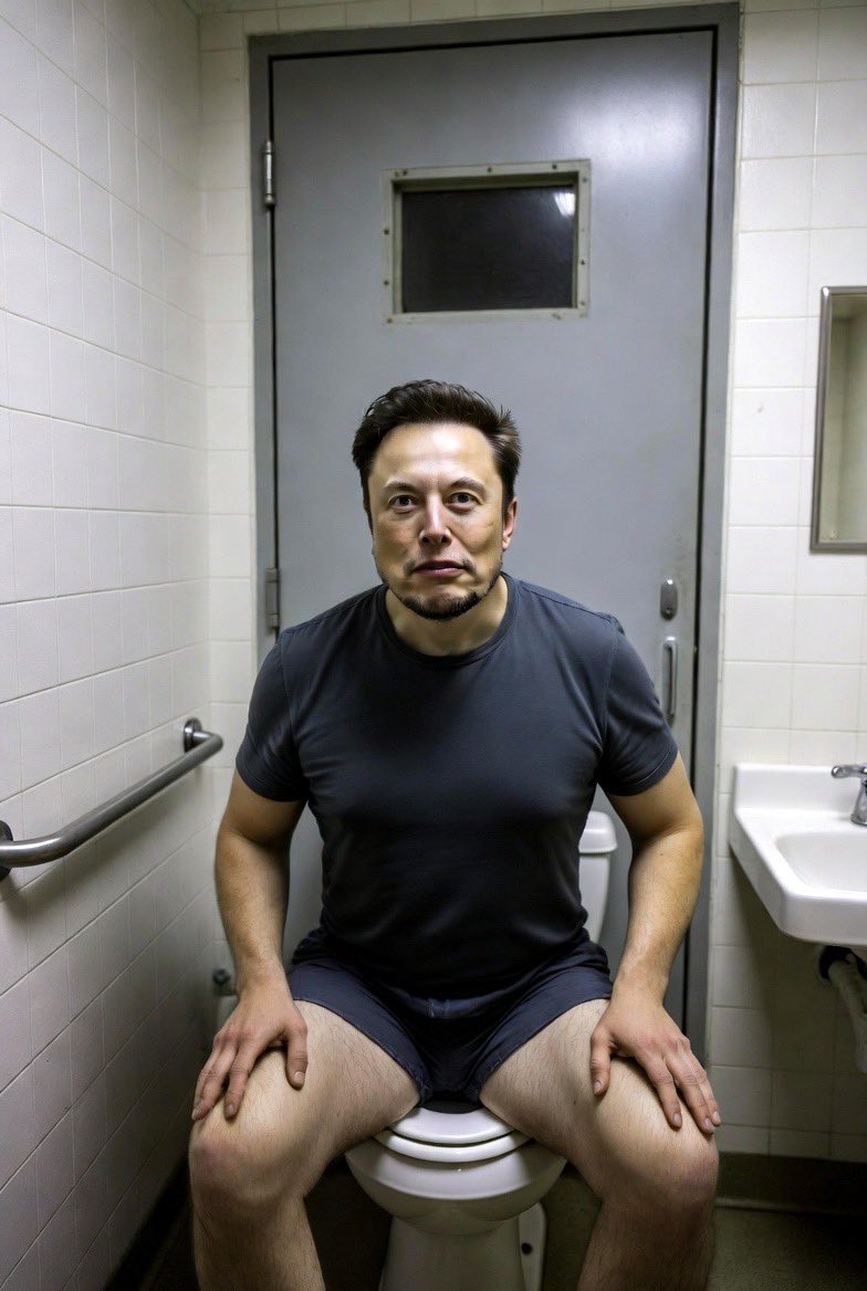 samionita's tweet photo. Breaking news 🗞️ 
 
Elon musk is popping right now 

$Poopcoin will go to billions as Elon is popping on our coin 🪙 🚀🚀 https://t.co/nAknKXPrCs