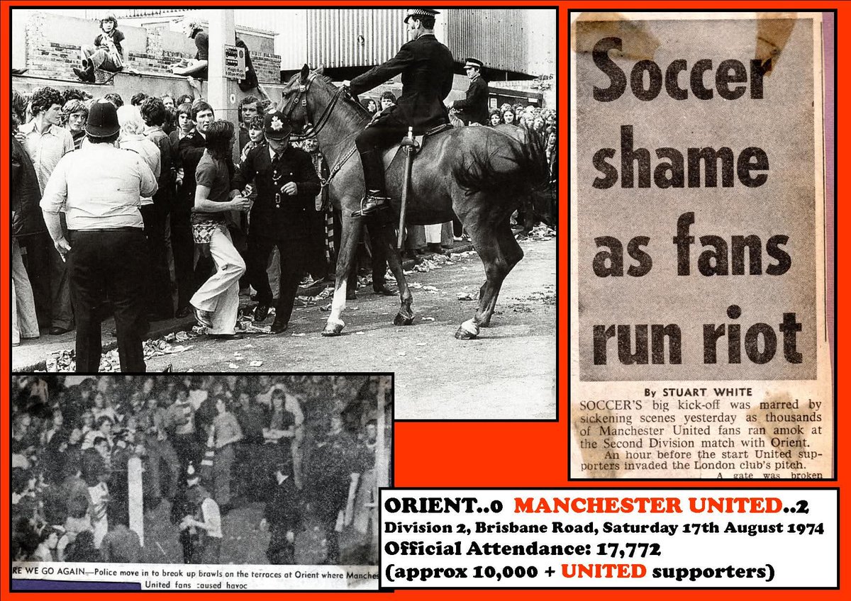 awaydayladsfs's tweet image. leyton orient v man utd 1974 👊 

#leytonorient #manchesterunited #history #nostalgia #manutd