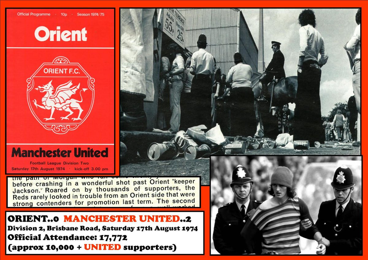 awaydayladsfs's tweet image. leyton orient v man utd 1974 👊 

#leytonorient #manchesterunited #history #nostalgia #manutd
