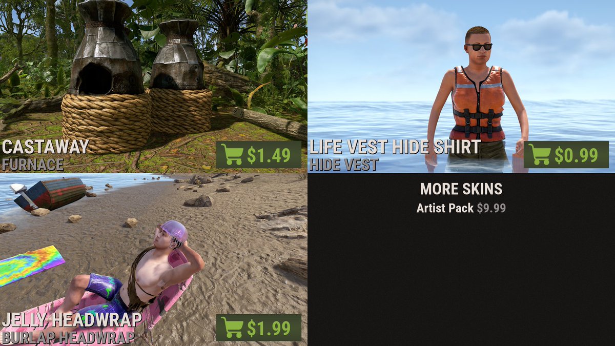 Rust Item Store tweet media