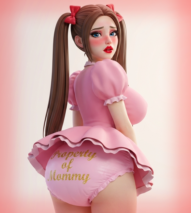 MissM8riarch's tweet photo. COMMISSION: Sissy Gigi

@GKVDD10 has been so jealous of all the padded cuties that they just HAD to get a makeover of their own. Doesn't she look so much better now? And she's even finally ready to admit how much she loves wearing diapers! 🤭

Go tease her a bit! https://t.co/afZwUQn7ET