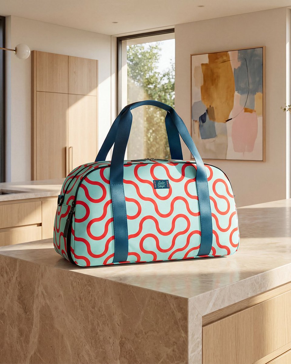 Arloskye's tweet photo. Introducing Arc—our new collection with Dusen Dusen. Curves, turns, and detours that make every trip yours. Weekender &amp; Dopp Kit. Limited Edition. https://t.co/SgM2k5Dtbu