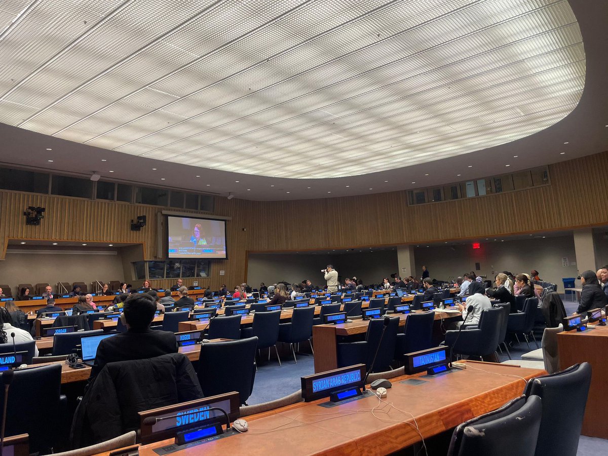 ICYF_Official's tweet photo. The ICYF delegation, headed by H.E. Taha Ayhan, is actively following the 64th Session of the Commission for Social Development (CSocD64) at United Nations Headquarters.
Under the theme #EveryoneIsIncluded, ICYF continues to work to ensure that the voice of youth is heard in global policymaking processes — and that no young person is left behind.
Youth participation is not optional; it is essential for inclusive and sustainable social development. 🌍✨
#CSocD64 #EveryoneIsIncluded #YouthAtTheCenter #InclusiveSocialDevelopment