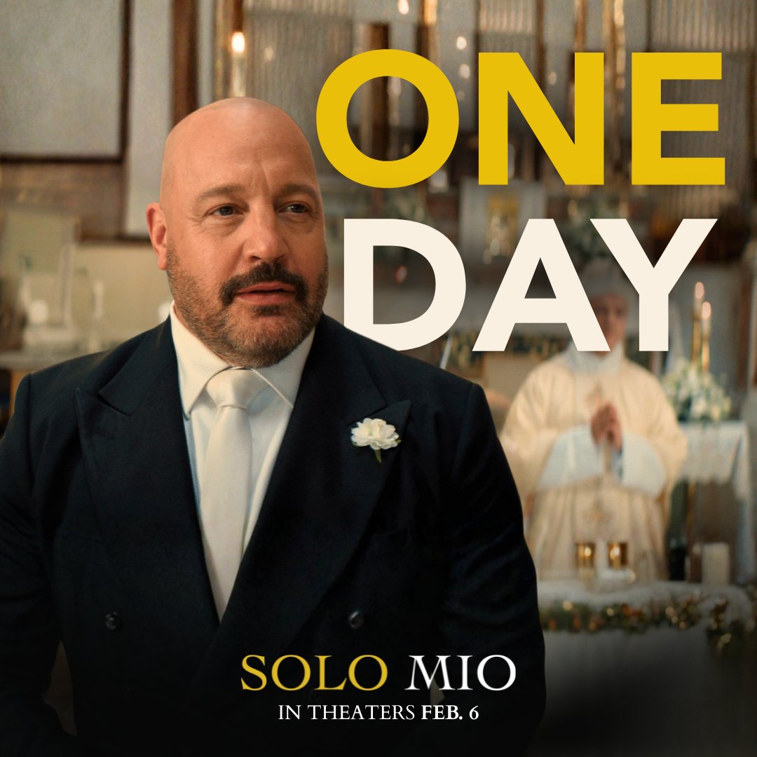 Tomorrow is the big day! 💍
Get your tickets to #SoloMio now!
🎟️: angel.com/solomio