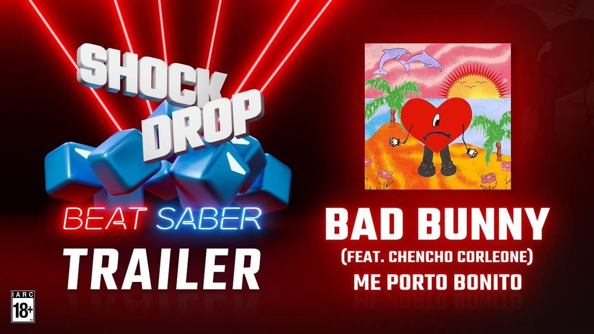 Bad Bunny's "Me Porto Bonito" is now available in Beat Saber for Quest and SteamVR. The track costs $1.99. What are your thoughts on this new music addition? #BeatSaber #VRGaming