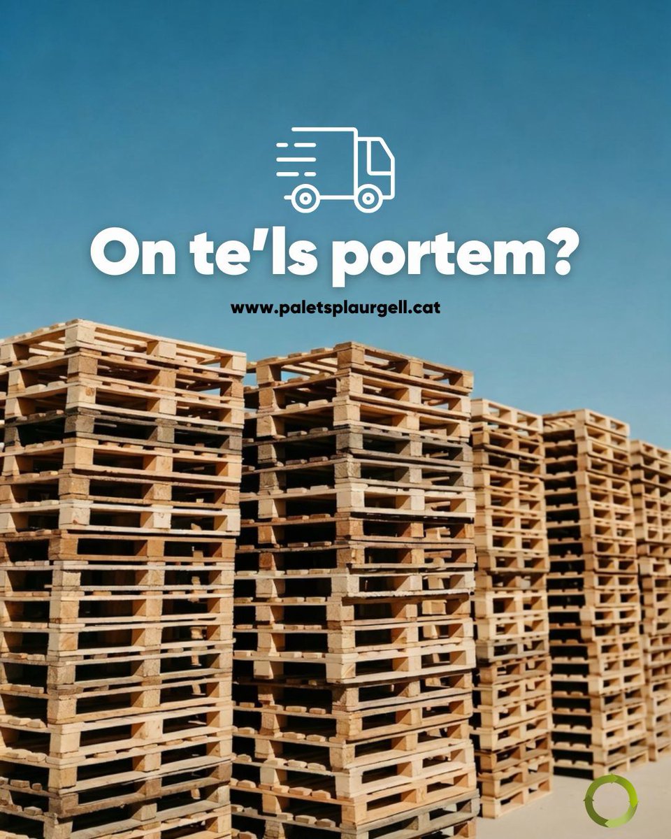 Sí, sí… allà també te’ls podem portar. 🚛😏

#paletsplaurgell #logística #paletsamidaperlatevaempresa