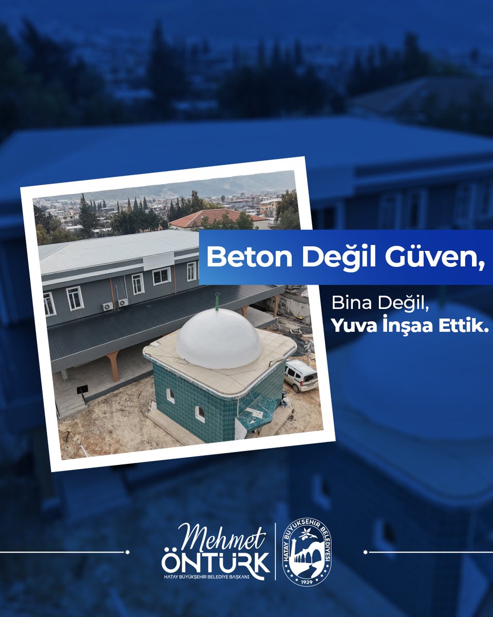 Yerle bir olan bu şehrin ayağa kalkışına hep birlikte tanıklık ediyoruz.

Hatay’ımız tıpkı bir anka kuşu gibi küllerinden doğuyor, umut yeniden kanatlanıyor.

Çünkü bizim hamurumuzda birlik var, kardeşlik var. Bize güç veren, ayakta tutan da bu…
#YenidenHatay

<a href="/RTErdogan/">Recep Tayyip Erdoğan</a>