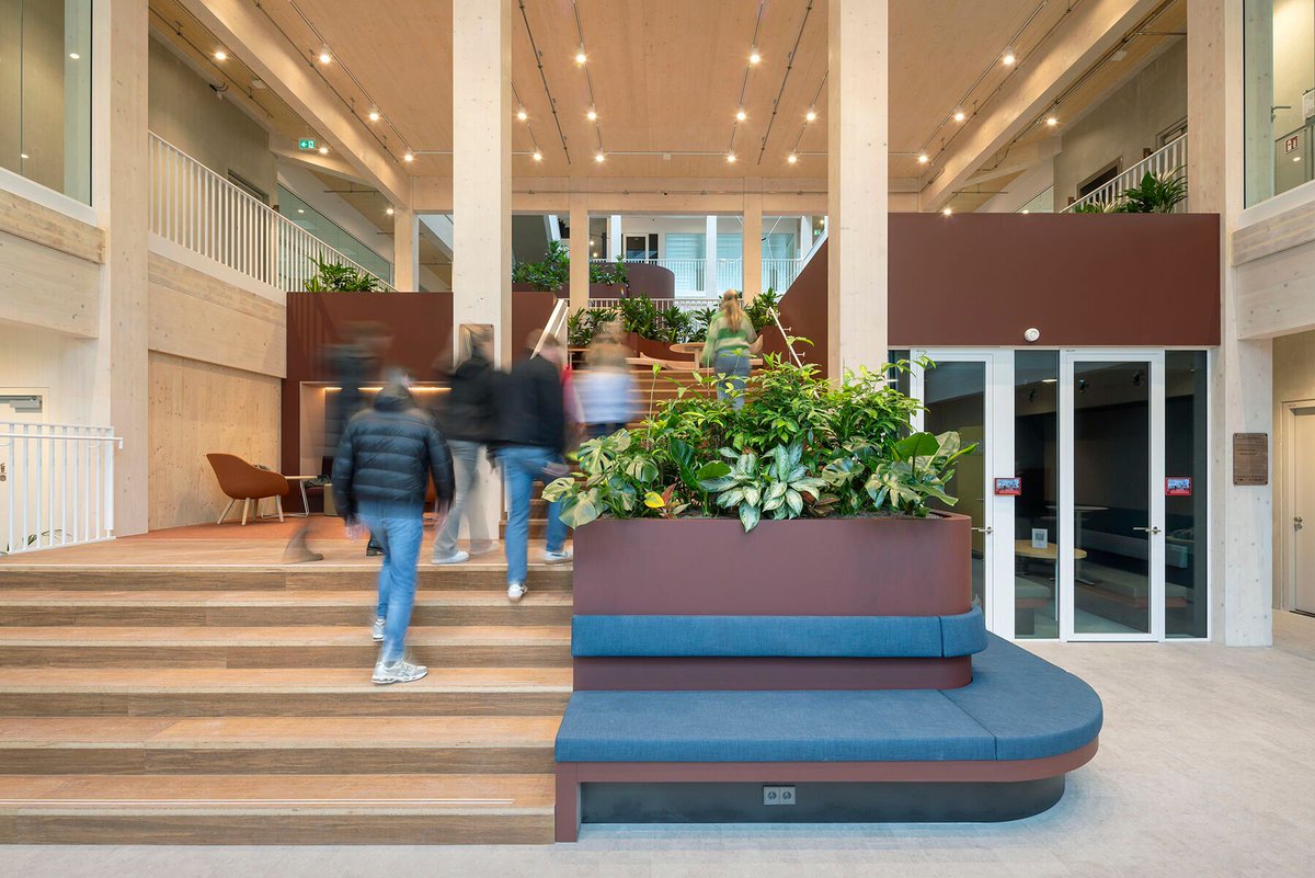 Archello's tweet image. Plus Ultra III by Proof of the Sum pioneers timber-based laboratory construction in the Netherlands. 
archello.com/project/plus-u… 

#CircularArchitecture #MaterialInnovation